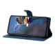 For Samsung Galaxy S24+ 5G Cherry Blossom Butterfly Skin Feel Embossed PU Phone Case(Blue)