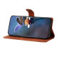 For Samsung Galaxy S24+ 5G Cherry Blossom Butterfly Skin Feel Embossed PU Phone Case(Brown)