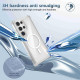 For Samsung Galaxy S24+ 5G Transparent MagSafe Magnetic Phone Case(Transparent)
