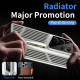 For Samsung Galaxy S23 5G Blade Cooling PC Full Coverage Phone Case(Graphite Black)