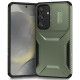 For Samsung Galaxy S25+ 5G / S24+ 5G Sliding Camshield Phone Case(Alpine Green)