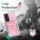 For Samsung Galaxy S25+ 5G / S24+ 5G Sliding Camshield Phone Case(Pink + Grey Green)