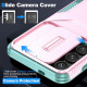 For Samsung Galaxy S25+ 5G / S24+ 5G Sliding Camshield Phone Case(Pink + Grey Green)