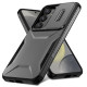 For Samsung Galaxy S25+ 5G / S24+ 5G Sliding Camshield Phone Case(Black)