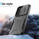 For Samsung Galaxy S25+ 5G / S24+ 5G Sliding Camshield Phone Case(Black)