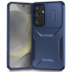 For Samsung Galaxy S25+ 5G / S24+ 5G Sliding Camshield Phone Case(Blue)