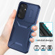 For Samsung Galaxy S25+ 5G / S24+ 5G Sliding Camshield Phone Case(Blue)