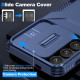 For Samsung Galaxy S25+ 5G / S24+ 5G Sliding Camshield Phone Case(Blue)