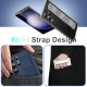 For Samsung Galaxy S24+ 5G Silicone Wristband Holder Phone Case(Black)
