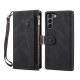For Samsung Galaxy S24+ 5G ESEBLE Retro Frosted RFID Flip Leather Phone Case(Black)