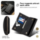 For Samsung Galaxy S24+ 5G ESEBLE Retro Frosted RFID Flip Leather Phone Case(Black)