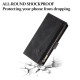 For Samsung Galaxy S24+ 5G ESEBLE Retro Frosted RFID Flip Leather Phone Case(Black)