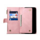 For Samsung Galaxy S24+ 5G ESEBLE Retro Frosted RFID Flip Leather Phone Case(Rose Gold)