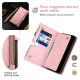 For Samsung Galaxy S24+ 5G ESEBLE Retro Frosted RFID Flip Leather Phone Case(Rose Gold)