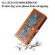 For Samsung Galaxy S24+ 5G ESEBLE Star Series Lanyard Zipper Wallet RFID Leather Case(Brown)