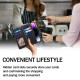 For Samsung Galaxy S24+ 5G ESEBLE Star Series Lanyard Zipper Wallet RFID Leather Case(Black)