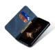 For Samsung Galaxy S24+ 5G Denim Texture Casual Style Horizontal Flip Leather Case(Blue)