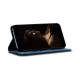 For Samsung Galaxy S24+ 5G Denim Texture Casual Style Horizontal Flip Leather Case(Blue)