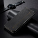For Samsung Galaxy S24+ 5G Denim Texture Casual Style Horizontal Flip Leather Case(Black)