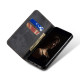 For Samsung Galaxy S24+ 5G Denim Texture Casual Style Horizontal Flip Leather Case(Black)