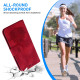For Samsung Galaxy S24+ 5G Lotus Embossed Leather Phone Case(Red)