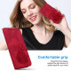For Samsung Galaxy S24+ 5G Lotus Embossed Leather Phone Case(Red)