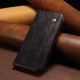For Samsung Galaxy S24+ 5G Oil Wax Crazy Horse Texture Leather Phone Case(Black)