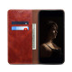 For Samsung Galaxy S24+ 5G Oil Wax Crazy Horse Texture Leather Phone Case(Brown)