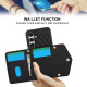 For Samsung Galaxy S24+ 5G Splicing Rhombic Texture Card Bag Phone Case with Long Lanyard(Black)