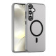 For Samsung Galaxy S24+ 5G MagSafe Frosted Translucent TPU + PC Full Coverage Phone Case(Black)