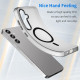 For Samsung Galaxy S24+ 5G MagSafe Frosted Translucent TPU + PC Full Coverage Phone Case(Black)