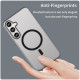 For Samsung Galaxy S24+ 5G MagSafe Frosted Translucent TPU + PC Full Coverage Phone Case(Black)