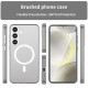 For Samsung Galaxy S24+ 5G MagSafe Frosted Translucent TPU + PC Full Coverage Phone Case(White)
