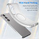 For Samsung Galaxy S24+ 5G MagSafe Frosted Translucent TPU + PC Full Coverage Phone Case(White)