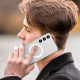 For Samsung Galaxy S24+ 5G MagSafe Frosted Translucent TPU + PC Full Coverage Phone Case(White)