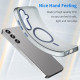 For Samsung Galaxy S24+ 5G MagSafe Frosted Translucent TPU + PC Full Coverage Phone Case(Dark Blue)