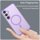 For Samsung Galaxy S24+ 5G MagSafe Frosted Translucent TPU + PC Full Coverage Phone Case(Dark Purple)