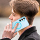 For Samsung Galaxy S24+ 5G MagSafe Frosted Translucent TPU + PC Full Coverage Phone Case(Blue)