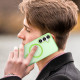 For Samsung Galaxy S24+ 5G MagSafe Frosted Translucent TPU + PC Full Coverage Phone Case(Green)
