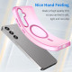 For Samsung Galaxy S24+ 5G MagSafe Frosted Translucent TPU + PC Full Coverage Phone Case(Pink)