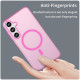 For Samsung Galaxy S24+ 5G MagSafe Frosted Translucent TPU + PC Full Coverage Phone Case(Pink)
