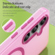 For Samsung Galaxy S24+ 5G MagSafe Frosted Translucent TPU + PC Full Coverage Phone Case(Pink)
