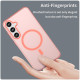 For Samsung Galaxy S24+ 5G MagSafe Frosted Translucent TPU + PC Full Coverage Phone Case(Red)