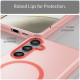 For Samsung Galaxy S24+ 5G MagSafe Frosted Translucent TPU + PC Full Coverage Phone Case(Red)