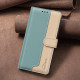 For Samsung Galaxy S24+ 5G Color Matching RFID Anti-theft Leather Phone Case(Green)