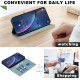 For Samsung Galaxy S24+ 5G Color Matching RFID Anti-theft Leather Phone Case(Green)