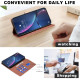 For Samsung Galaxy S24+ 5G Color Matching RFID Anti-theft Leather Phone Case(Brown)
