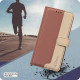 For Samsung Galaxy S24+ 5G Color Matching RFID Anti-theft Leather Phone Case(Brown)