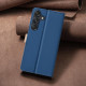 For Samsung Galaxy S24+ 5G Color Matching RFID Anti-theft Leather Phone Case(Blue)