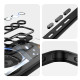 For Samsung Galaxy S24+ 5G 360 Holder MagSafe Acrylic Hybrid TPU Phone Case(Black)